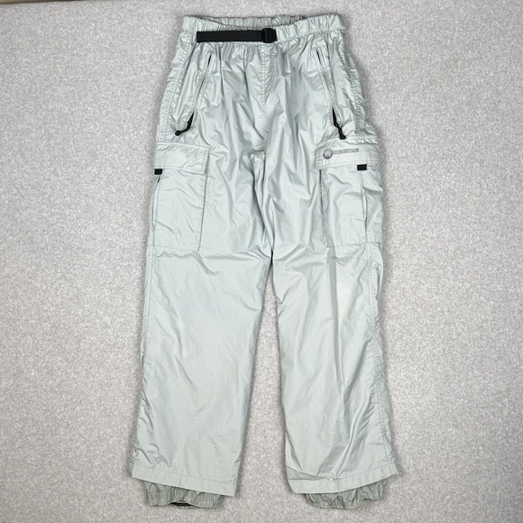MAGNUS Snow Pants Mens M‎ Gray Pull On Ski Aquaphile Waterproof Snowboard Belted - Picture 1 of 11